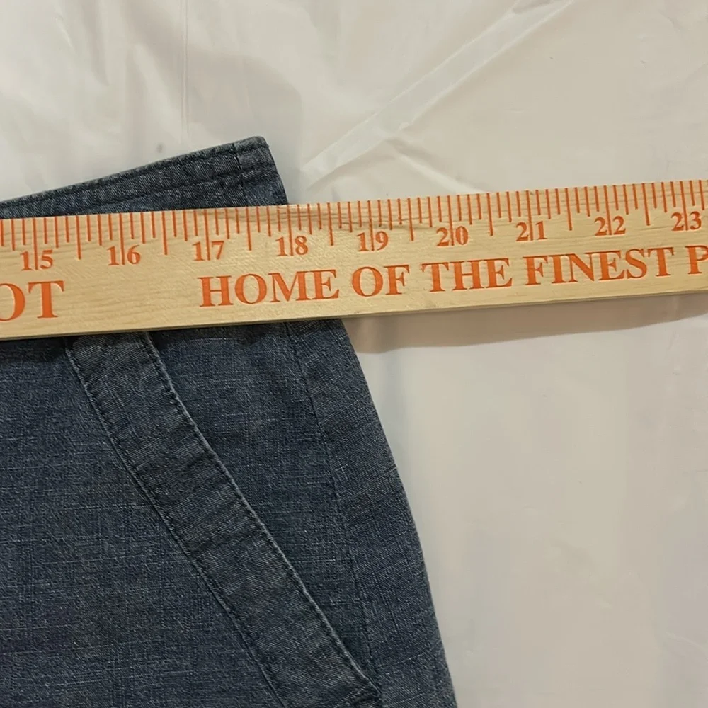 Denim Blue Skort petite. Croft & Barrow
